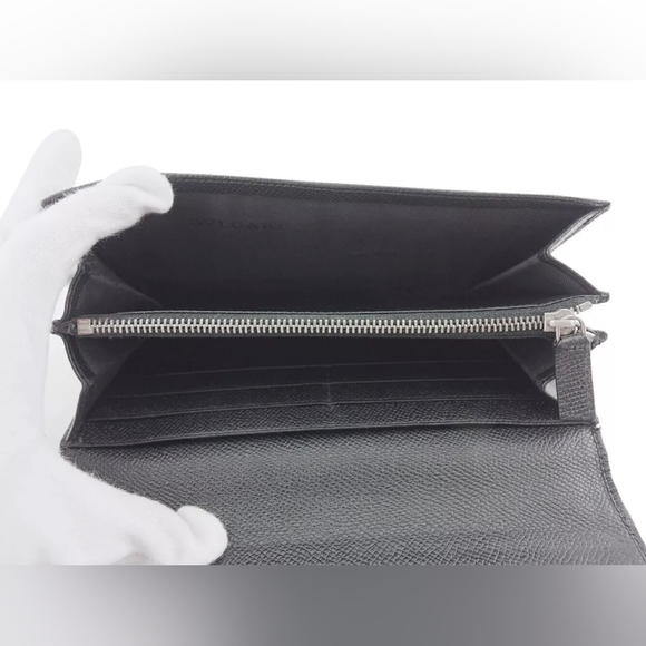 BVLGARI Classico Leather Long Wallet - Pristine Preloved Condition - Picture 7 of 12